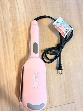 Tymo Pink Corded Hair crimping styling iron  - Pink